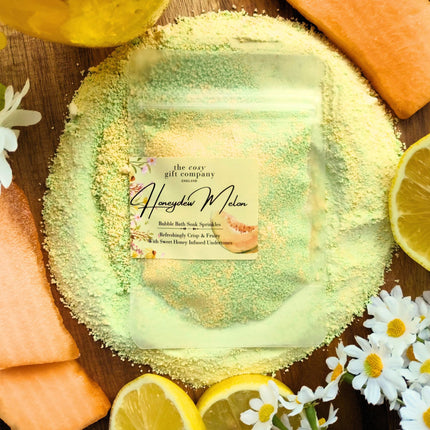 Bath Bomb Sprinkles - Honeydew Melon Spa Soak | Cosy Gift Co