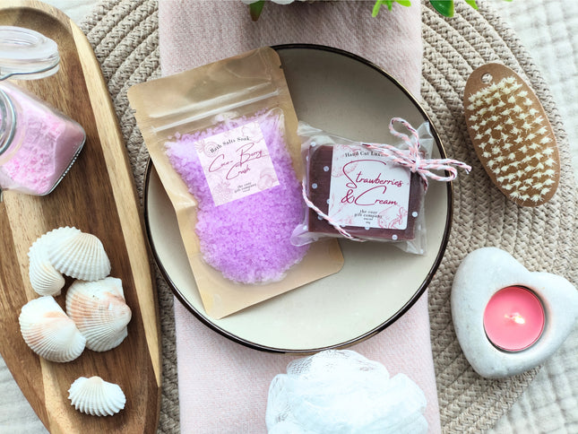 Baby Pink New Mum "Medium" Pamper Hamper Gift Box