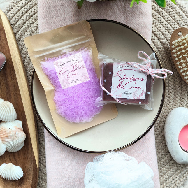 Baby Pink New Mum "Large" Pamper Hamper Gift Box