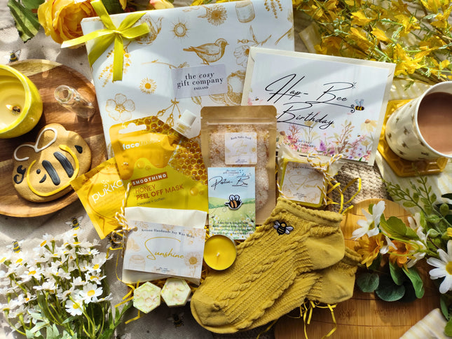Happy Bee "Small" Pamper Hamper Gift Box