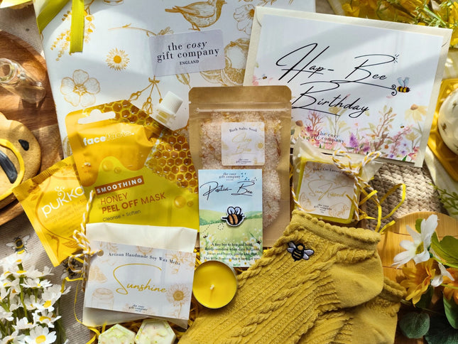 Happy Bee - Box Of Sunshine Gift Box | Cosy Gift Co