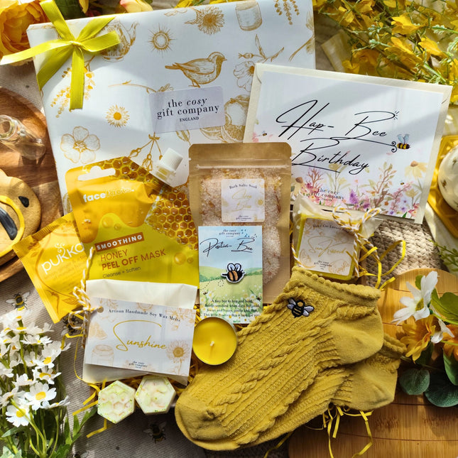Happy Bee - Box Of Sunshine Gift Box | Cosy Gift Co