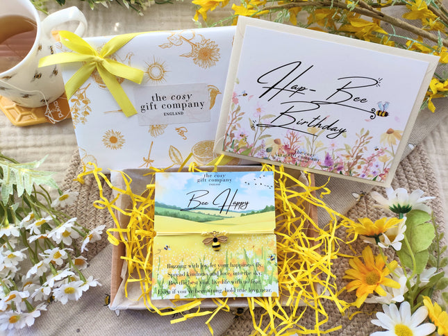 Bee Painted Enamel Wish Bracelet