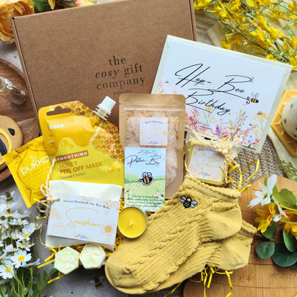 Happy Bee - Box Of Sunshine Gift Box | Cosy Gift Co