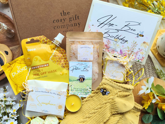 Happy Bee - Box Of Sunshine Gift Box | Cosy Gift Co
