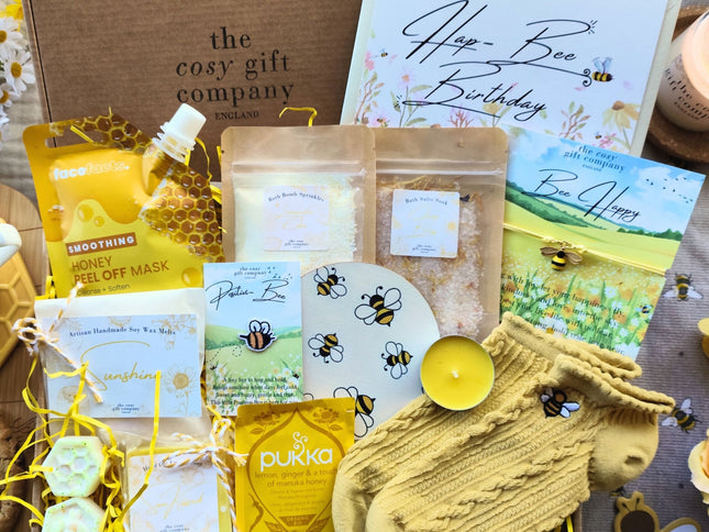 Happy Bee - Deluxe Box Of Sunshine Gift Box | Cosy Gift Co