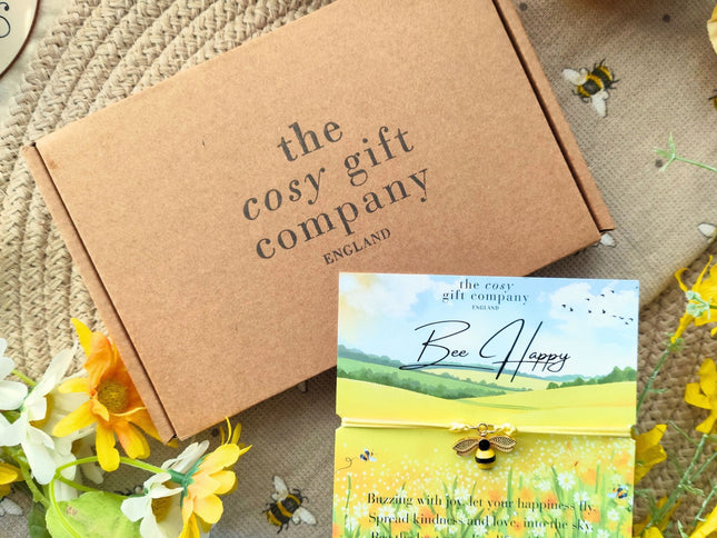 Bee Friendship Bracelet - Painted Enamel | Cosy Gift Co