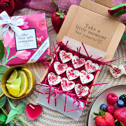 Handmade Vegan Soy Wax Melts - Berry Blushes Scent No.6 | Cosy Gift Co