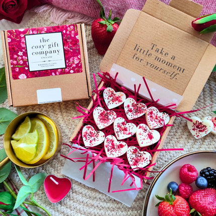 Handmade Vegan Soy Wax Melts - Berry Blushes Scent No.6 | Cosy Gift Co