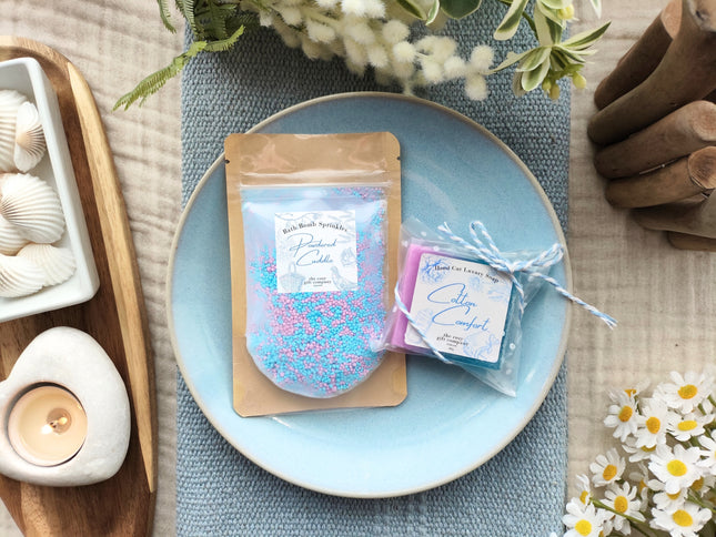 Baby Blue New Mum "Medium" Pamper Hamper Gift Box