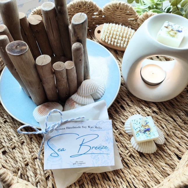 Baby Blue New Mum "Large" Pamper Hamper Gift Box