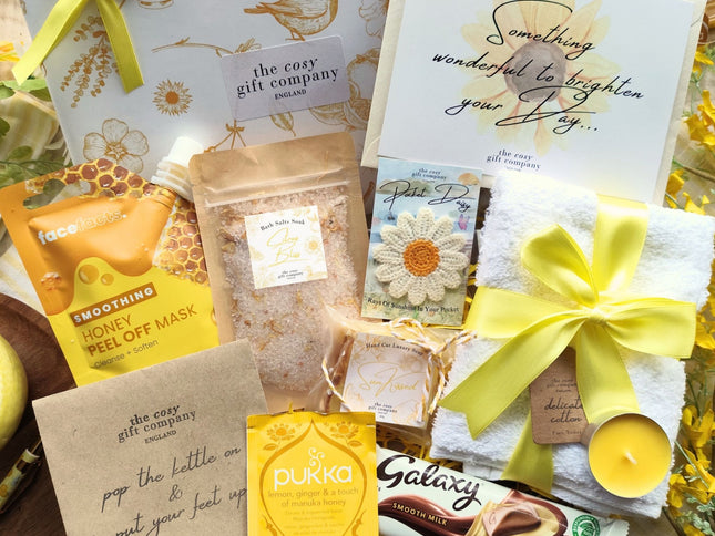 Box Of Sunshine - Hug In A Box For Her | Cosy Gift Co