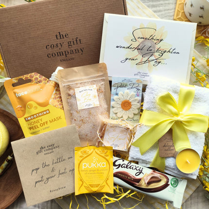 Box Of Sunshine - Hug In A Box For Her | Cosy Gift Co