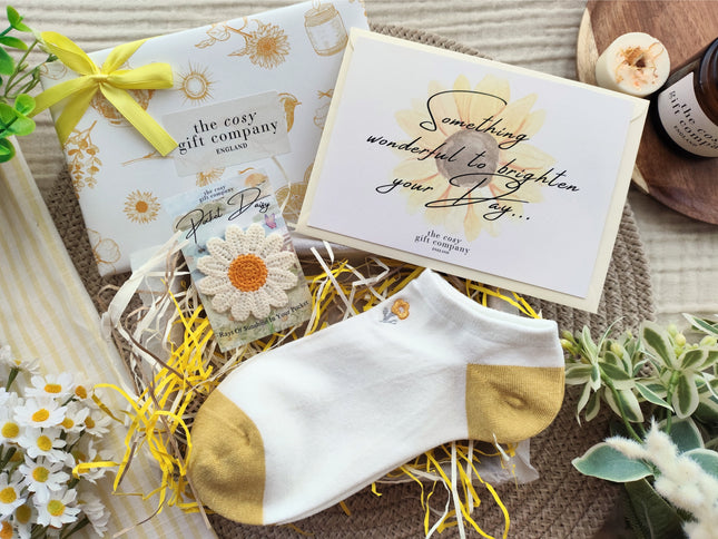 Daisy Socks & Keepsake Gift Box