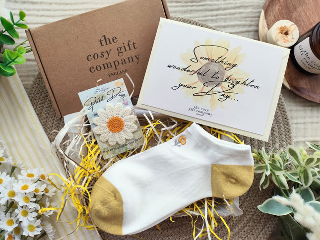 Daisy Socks & Keepsake Gift Box