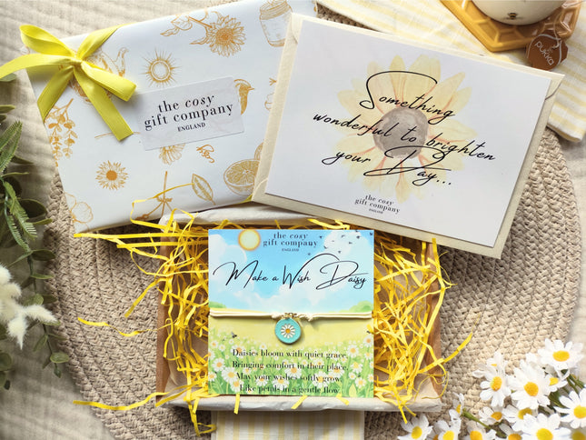 Daisy Painted Enamel Wish Bracelet
