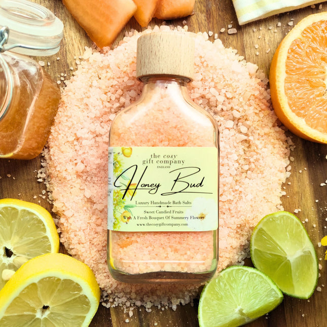 Vegan Dead Sea Bath Salts – Honey Bud Spa Soak | Cosy Gift Co