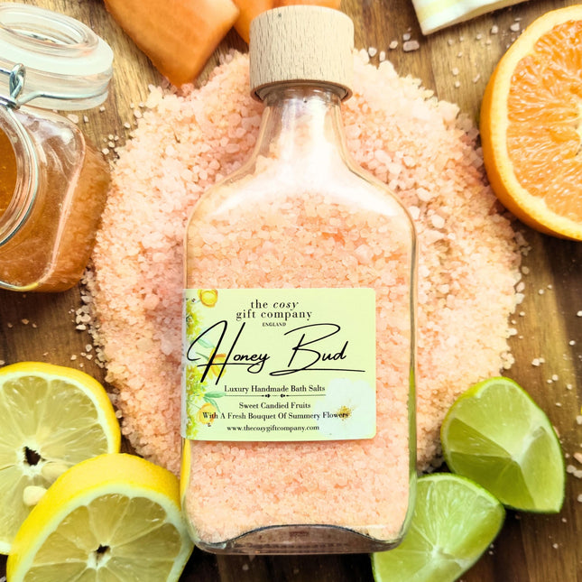 Vegan Dead Sea Bath Salts – Honey Bud Spa Soak | Cosy Gift Co