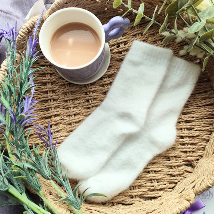 Fluffy Socks & Cuddle Sheep Keepsake Gift Box