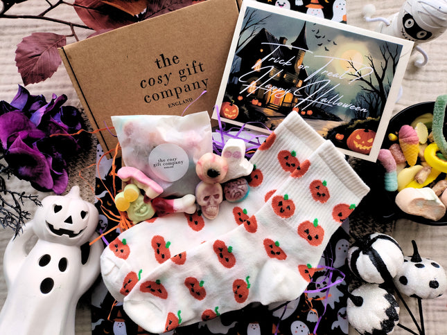 Boo Box Socks & Sweets Gift Box