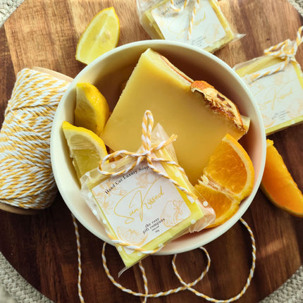 Handmade Vegan Soap Bar - Sunkissed Citrus Scent | Cosy Gift Co