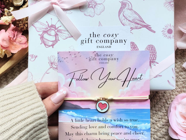 Heart Friendship Bracelet - Painted Enamel | Cosy Gift Co