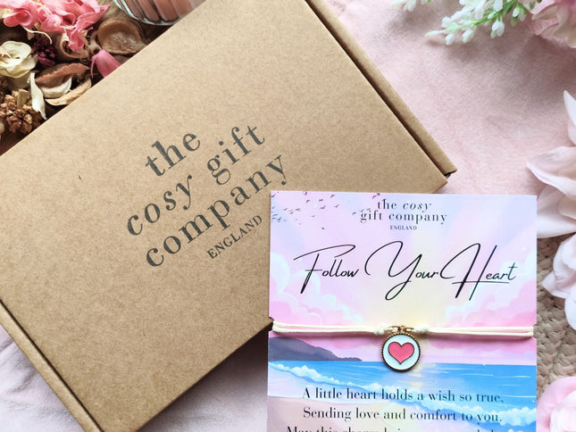 Heart Friendship Bracelet - Painted Enamel | Cosy Gift Co