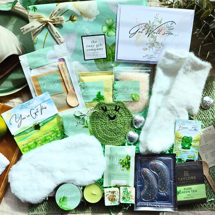 Get Well Soon - Ultimate Pamper Hamper Gift Box | Cosy Gift Co