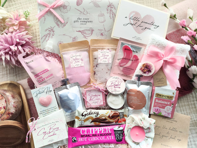 Pretty In Pink "Large" Pamper Hamper Gift Box
