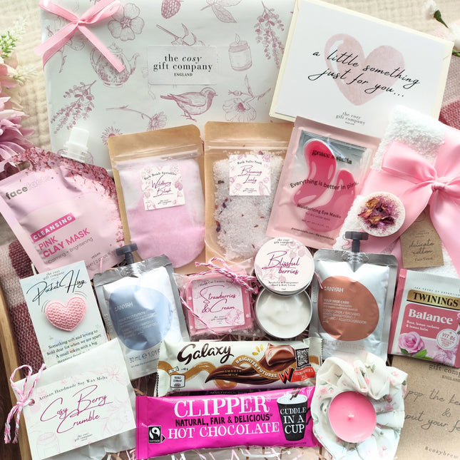 Pretty In Pink "Large" Pamper Hamper Gift Box