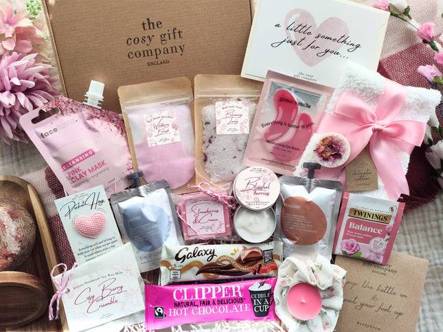 Pretty In Pink "Large" Pamper Hamper Gift Box