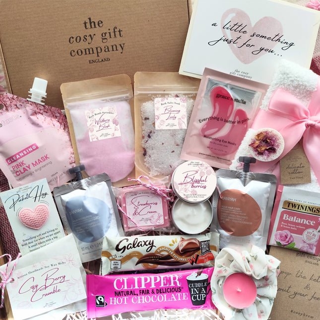 Pretty In Pink "Large" Pamper Hamper Gift Box