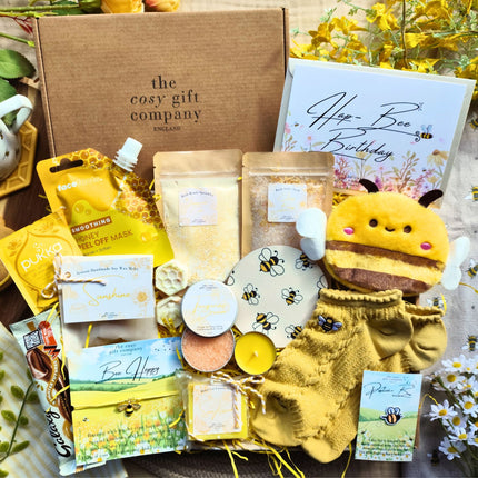 Happy Bee - Luxury Box Of Sunshine Gift Box | Cosy Gift Co