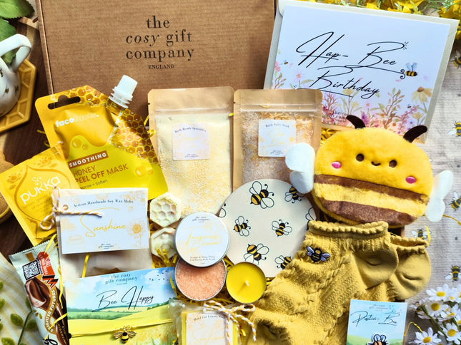Happy Bee - Luxury Box Of Sunshine Gift Box | Cosy Gift Co
