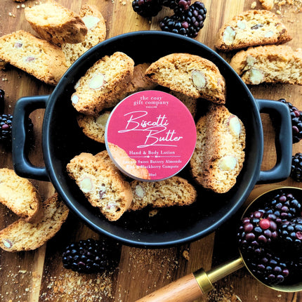 Luxury Vegan Hand & Body Lotion -Biscotti Butter Scent | Cosy Gift Co