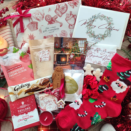 Christmas - Deluxe Pamper Hamper Gift Box | Cosy Gift Co