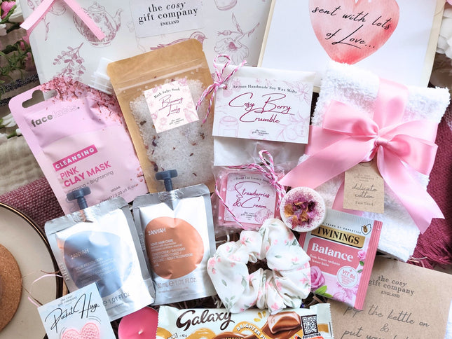 Pamper Hamper Gift For Her – Relaxation Spa Gift Box | Cosy Gift Co