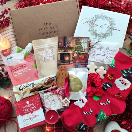 Christmas - Deluxe Pamper Hamper Gift Box | Cosy Gift Co