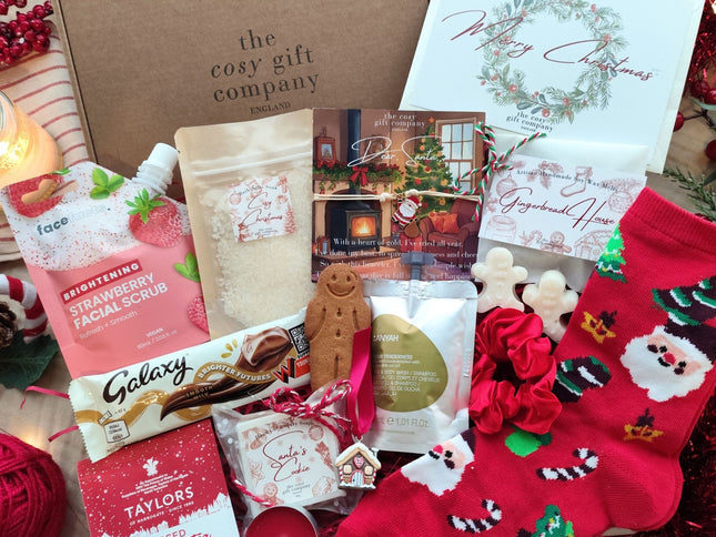 Christmas - Deluxe Pamper Hamper Gift Box | Cosy Gift Co