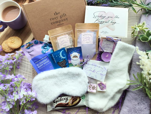 Sleepy Lavender "Medium" Pamper Hamper Gift Box