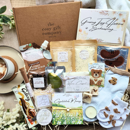 Neutral New Mum "Large" Pamper Hamper Gift Box
