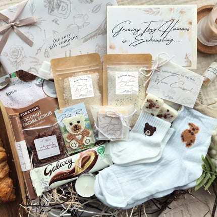 Neutral New Mum "Medium" Pamper Hamper Gift Box