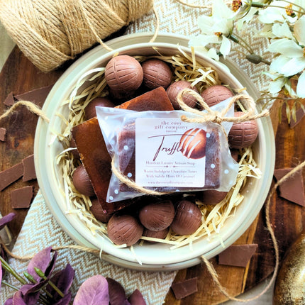 Handmade Vegan Soap Bar - Trufflè Chocolate Scent | Cosy Gift Co