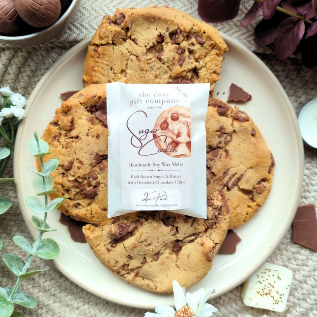 Handmade Vegan Soy Wax Melts - Sugar Cookie Scent No.10 | Cosy Gift Co
