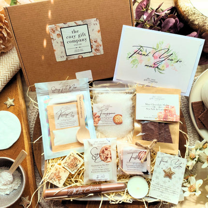 Thank You - Luxury Pamper Hamper Gift Box | Cosy Gift Co