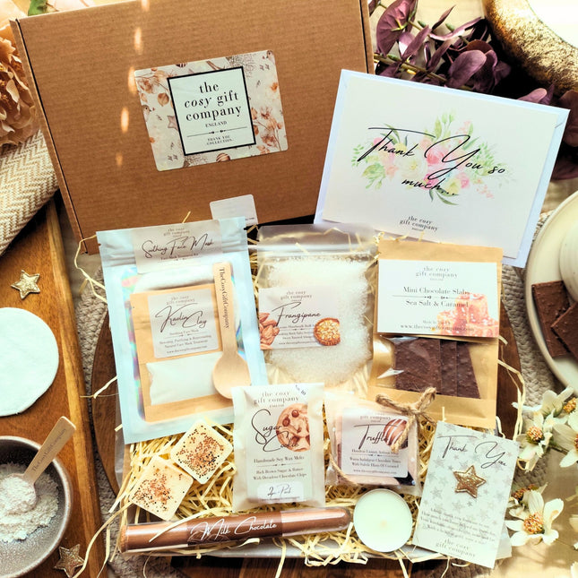 Thank You - Luxury Pamper Hamper Gift Box | Cosy Gift Co