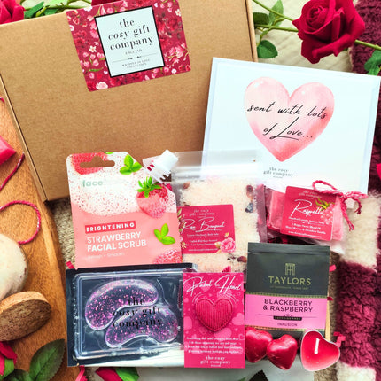 Wrapped In Love - Love Pamper Hamper Gift Box | Cosy Gift Co