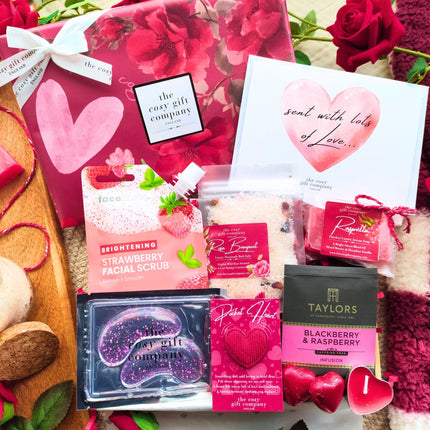 Wrapped In Love - Love Pamper Hamper Gift Box | Cosy Gift Co