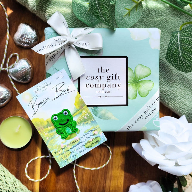 Get Well Soon Freddy The Frog Keepsake Gift | Cosy Gift Co
