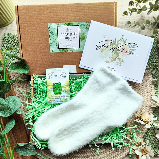 Get Well Soon - Socks Bundle Gift Box | Cosy Gift Co